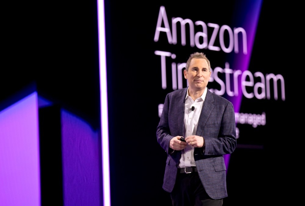 Andy Jassy Keynote at AWS at The Venetian, Las Vegas, NV on Wednesday, Nov. 28, 2018.