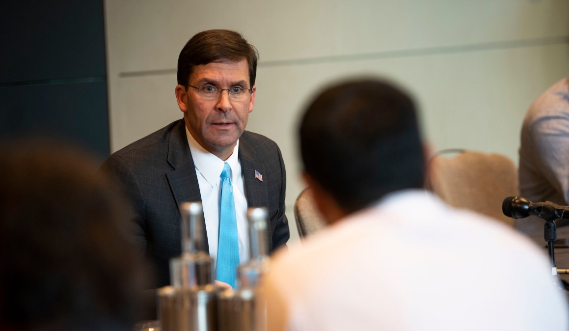 Mark Esper, DOD, Pentagon, military