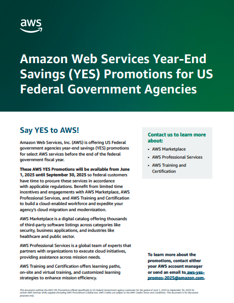 AWS YES Program Promotions