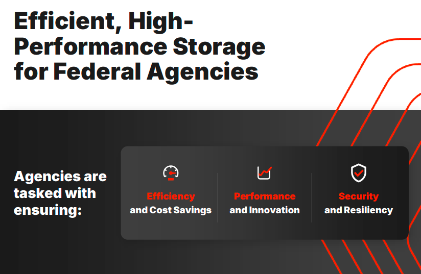 Pure Storage High Performance Storage for Agencies